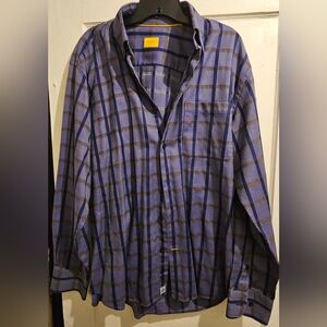 ROBERT TAILBOTT Button Down Long Sleeve CARMEL Men's Shirt Large